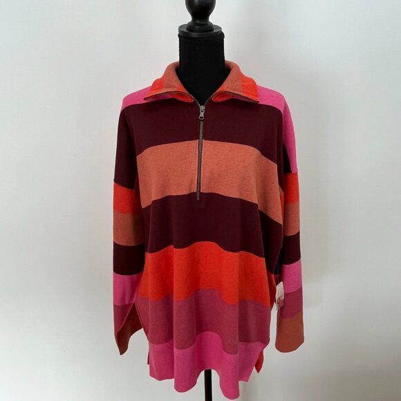 Free People - Coastal Stripe Pullover - Small - NWT - Picture 3 of 7